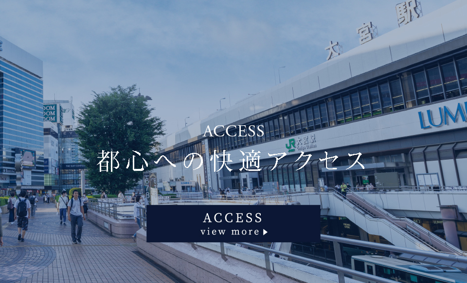 都心への快適アクセス　ACCESS